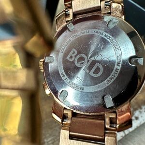 Women’s MOVADO BOLD rose gold watch